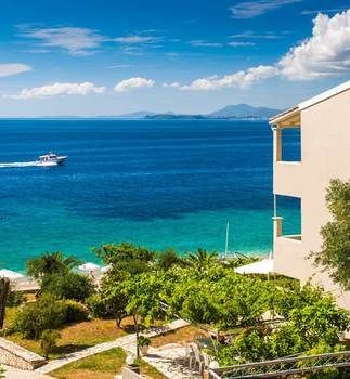 Krouzeri Beach Apartments Kéntroma Buitenkant foto
